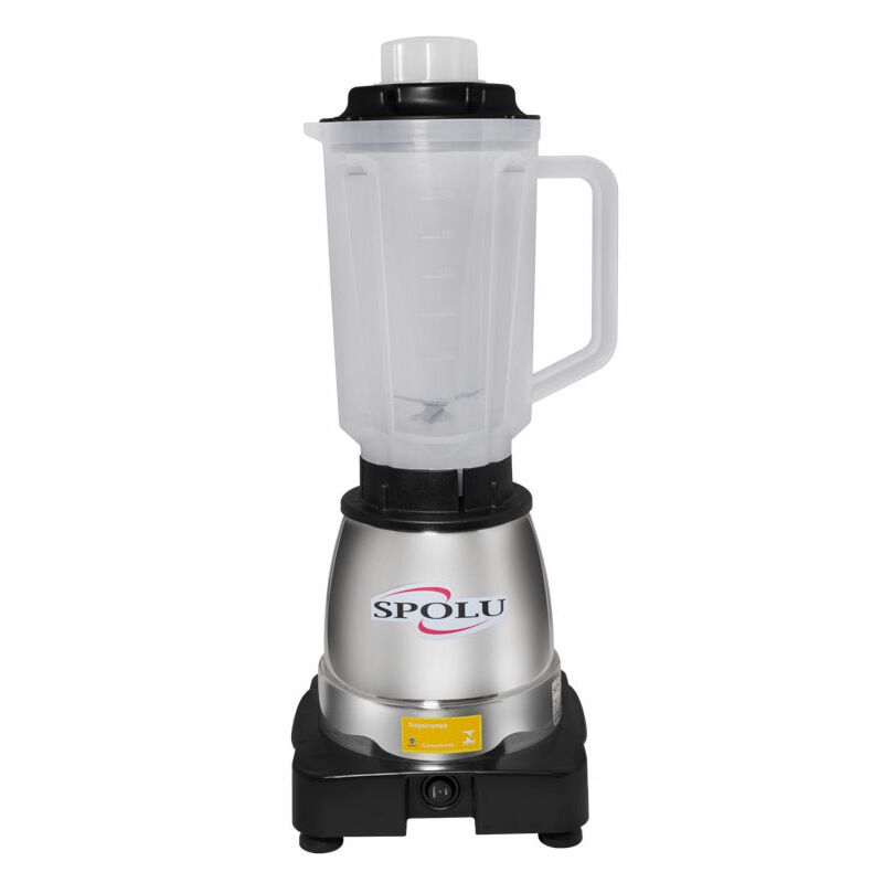 LIQUIDIFICADOR 1,5L ALTA ROTAÇÃO GOURMET SUPER 800W 18000RPM COPO PLASTICO SPL-060 220V SPOLU 1