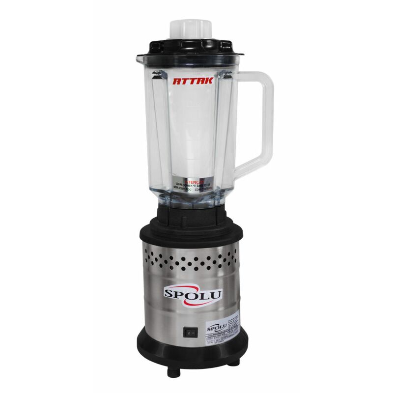 LIQUIDIFICADOR 01,75L ALTA ROTAÇÃO ATTAK 800W 18000 RPM SPL-036 220V SPOLU 1