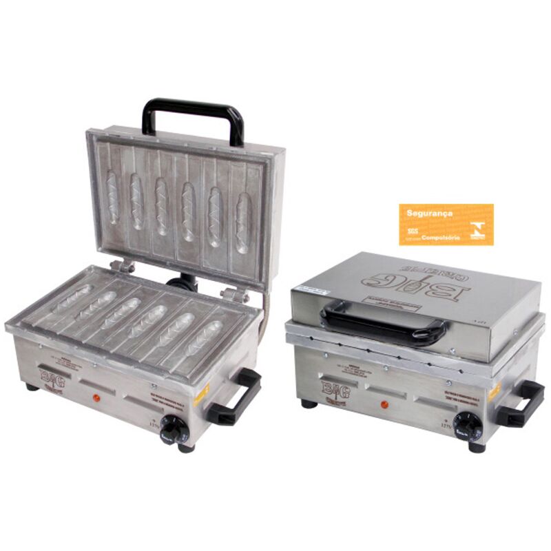 MÁQUINA DE CREPE NO PALITO 06 BIG CREPE 21CM 220V ADEMAQ 1