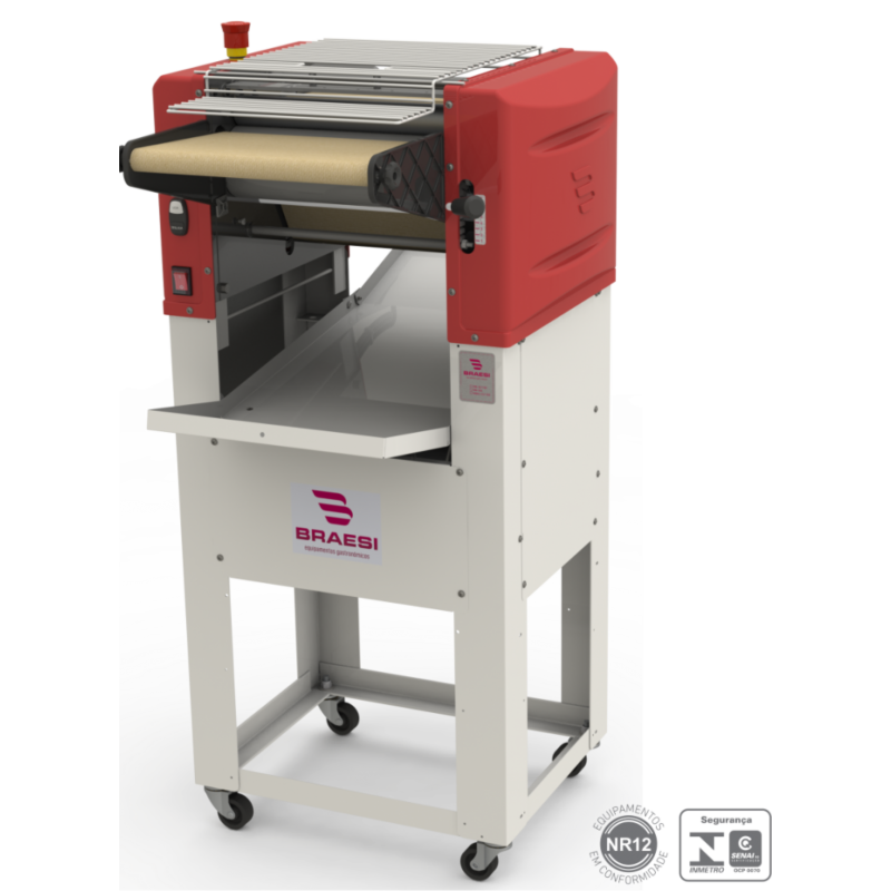 MODELADORA DE PÃES 350MM PEDESTRAL MB-35/1 ST 127/220V BRAESI 1