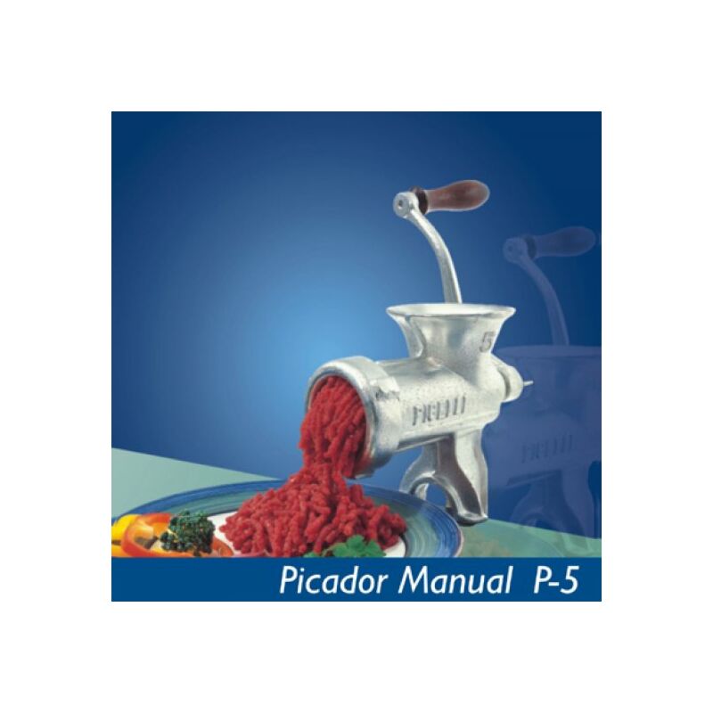 MOEDOR PICADOR DE CARNE BOCA #05 P-5 MANUAL PICELLI 1