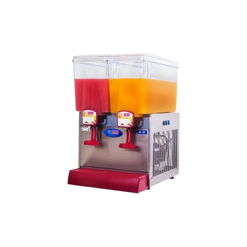 REFRESQUEIRA 2 RESERVATÓRIOS 32L INOX RF-32 220V REUBLY 1