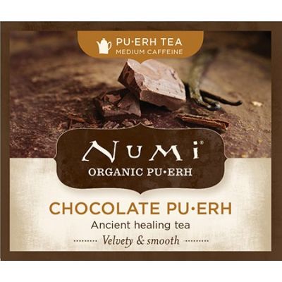 Chá Preto Orgânico Pu-erh Chocolate Numi