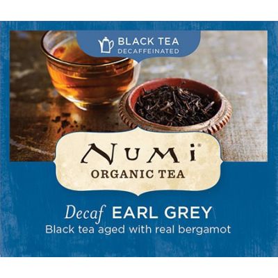 Chá Preto Orgânico Descafeinado Earl Grey Numi