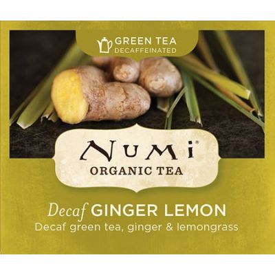Chá Verde Orgânico Descafeinado Limão e Gengibre Numi
