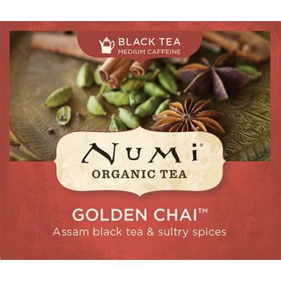 Chá Preto Orgânico Golden Chai Numi