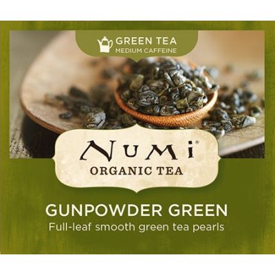 Chá Verde Orgânico Gunpowder Numi