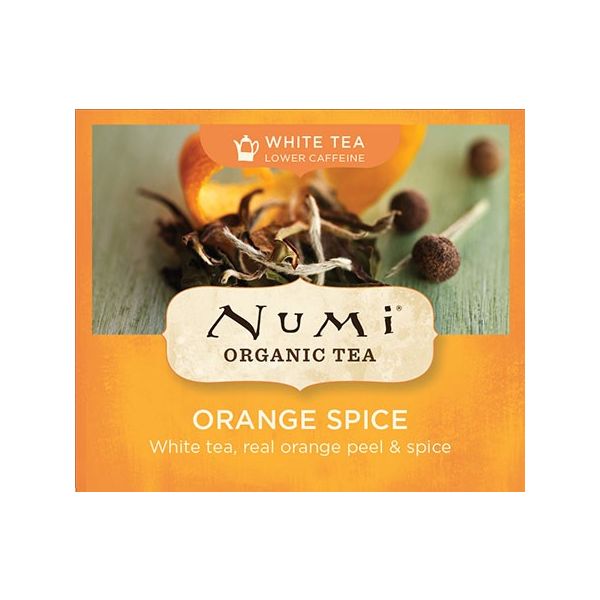 Chá Branco Orgânico Laranja Especiarias Numi 1