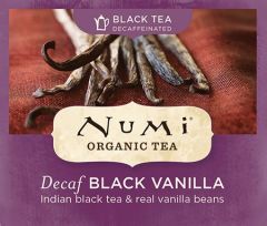 Chá Preto Orgânico Descafeinado Baunilha Numi 1