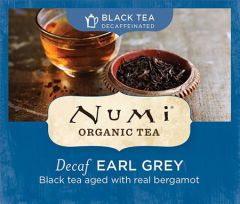 Chá Preto Orgânico Descafeinado Earl Grey Numi 1